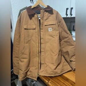 Carhartt Men's Brown Jacket C03 50 Tall XXLT
